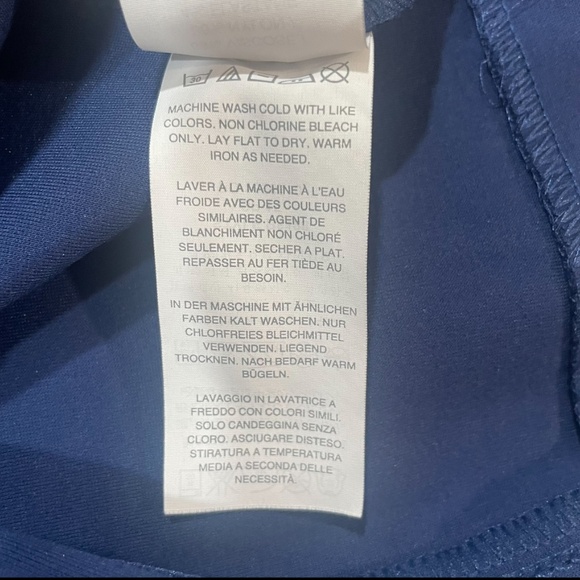 J.Crew Midnightl Blue Pencil Structured Knit Zipper Detail Scuba Mini Dress Sz 6 - Picture 15 of 15